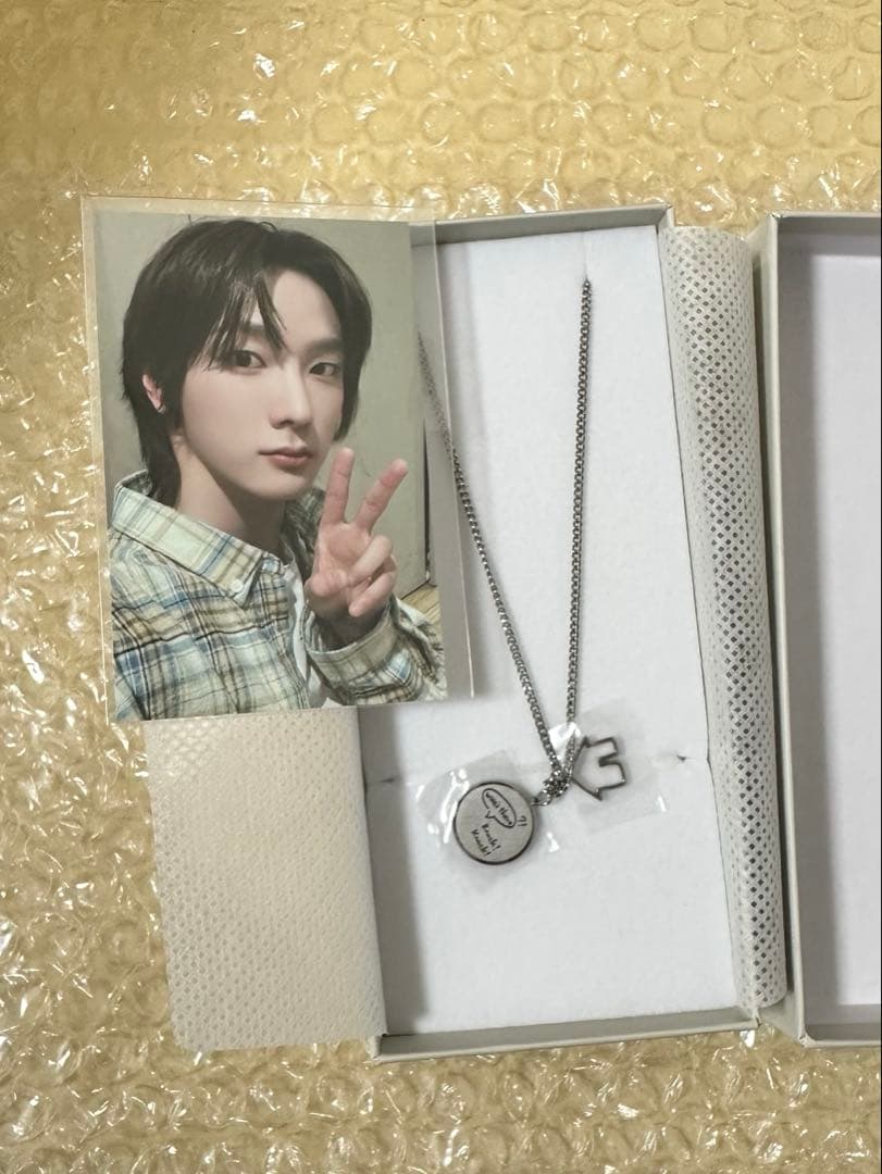 BOYNEXTDOOR 1周年　ネックレス　ソンホ　トレカ付