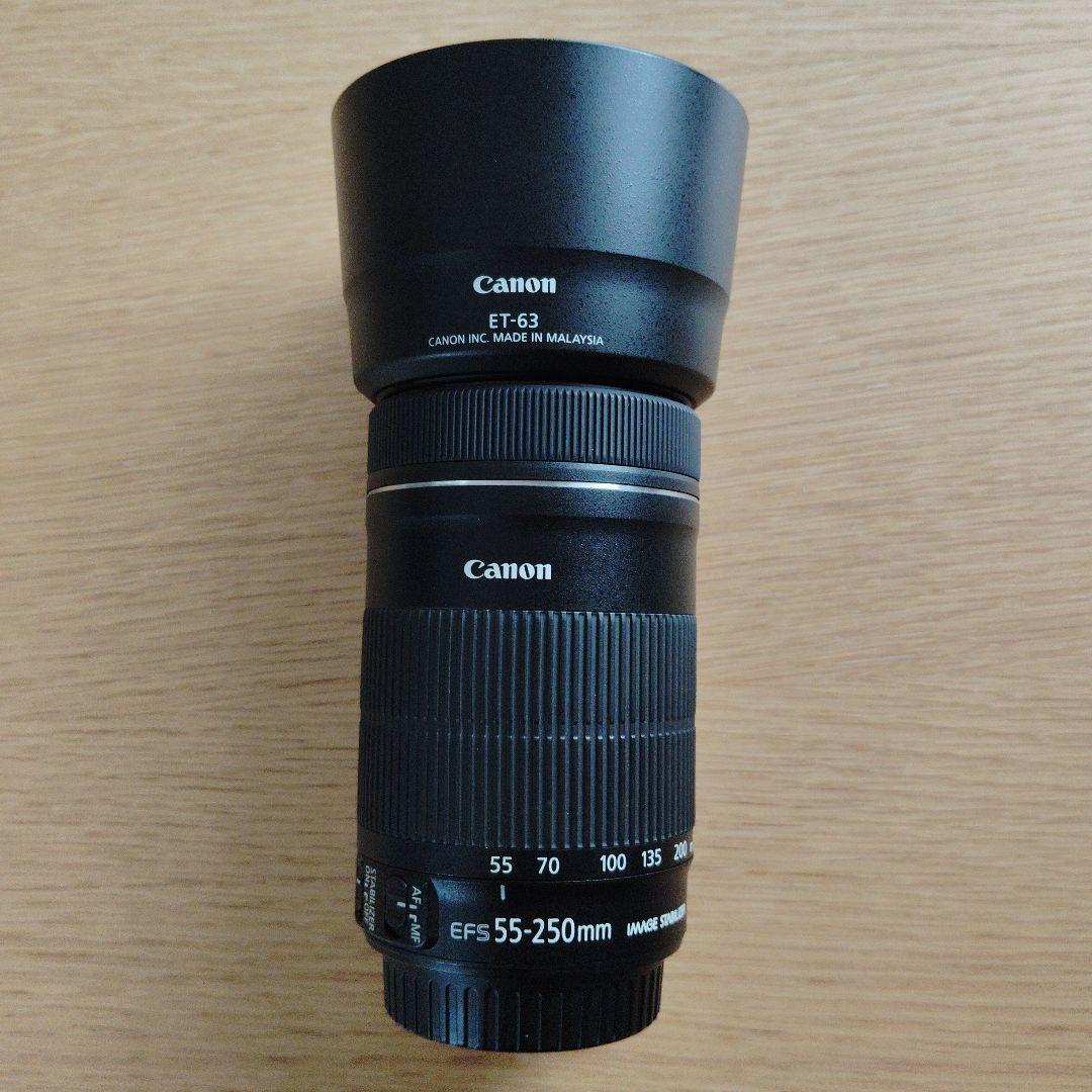 Canon キャノン EF-S 55-250mm is stm　ズームレンズ