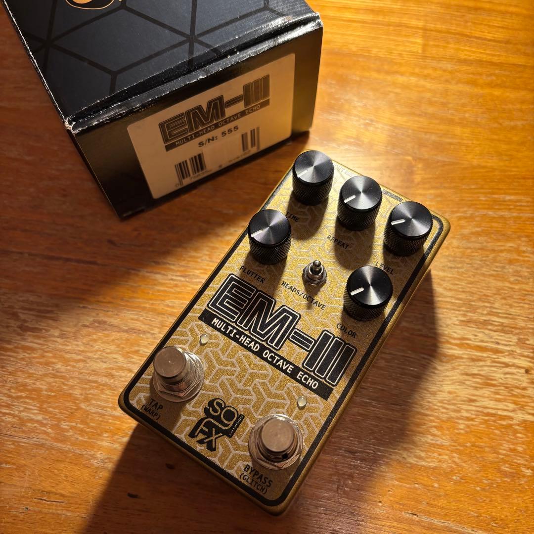 ギター SolidGoldFX EM-III Octave Echo