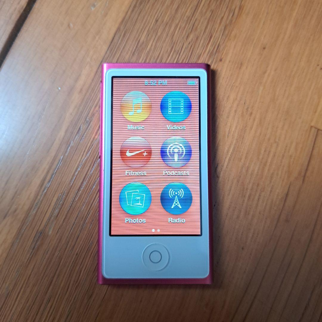 アップルアイポッドナノApple iPod nano 第7世代 16GB ピンク