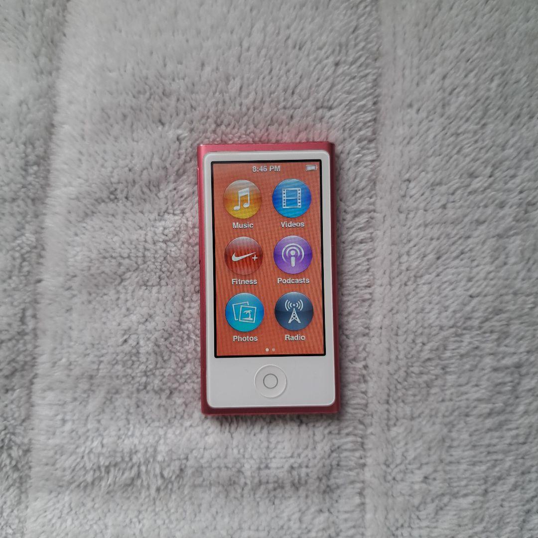 アップルアイポッドナノApple iPod nano 第7世代 16GB ピンク