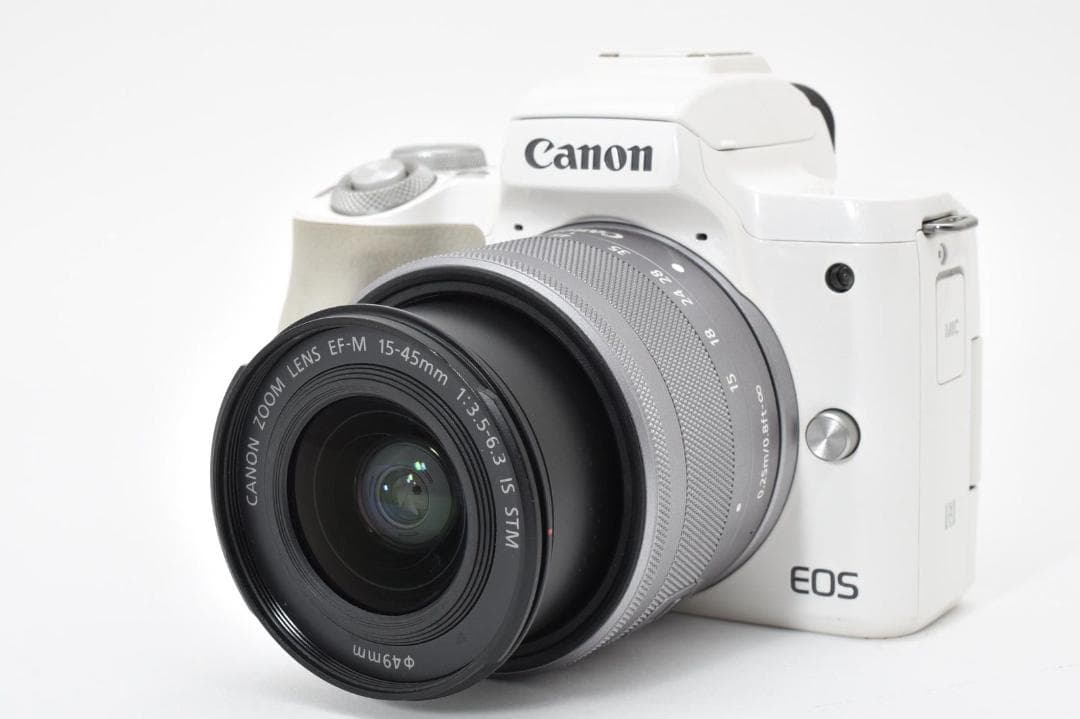 【美品】CANON EOS KISS M EF-M 15-45mm IS STM
