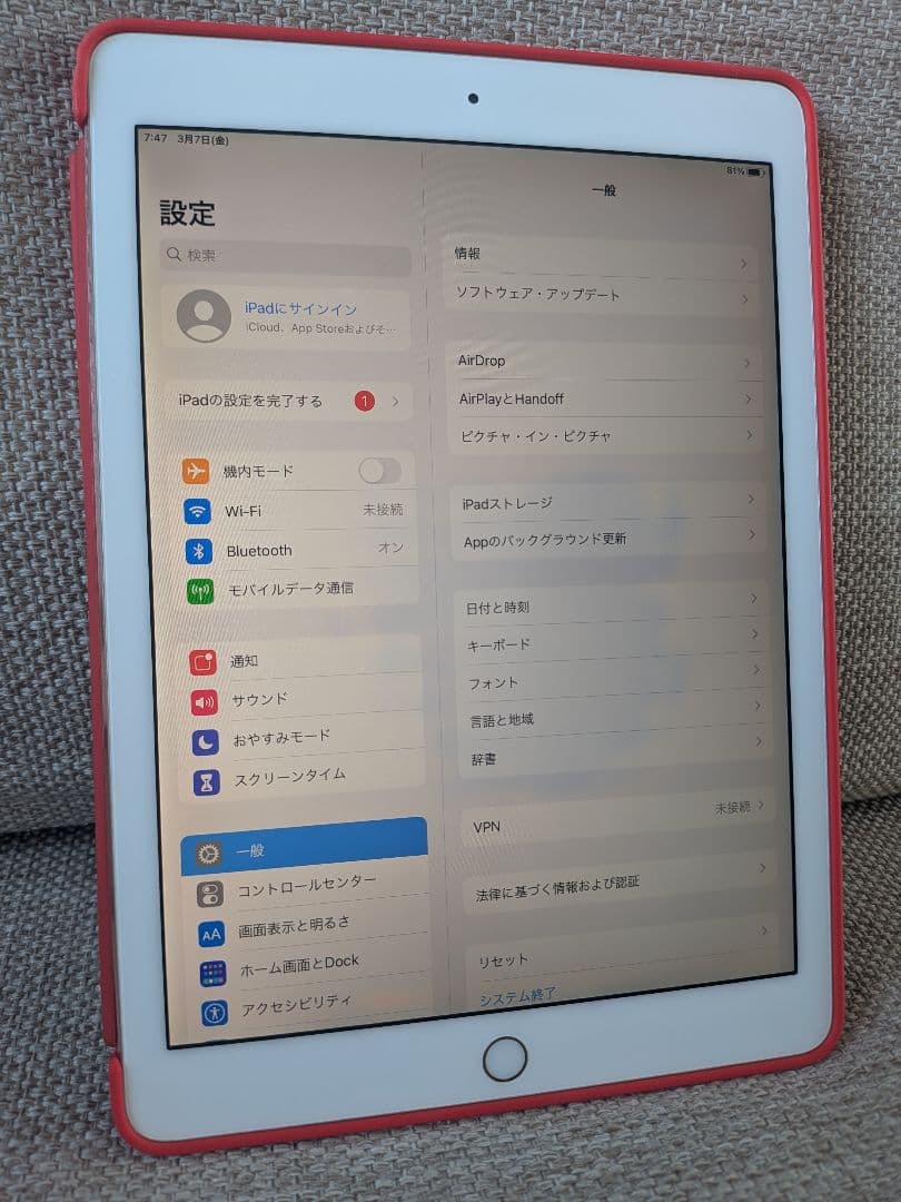 APPLE iPad Pro 9.7 256GB 本体 ケースつき