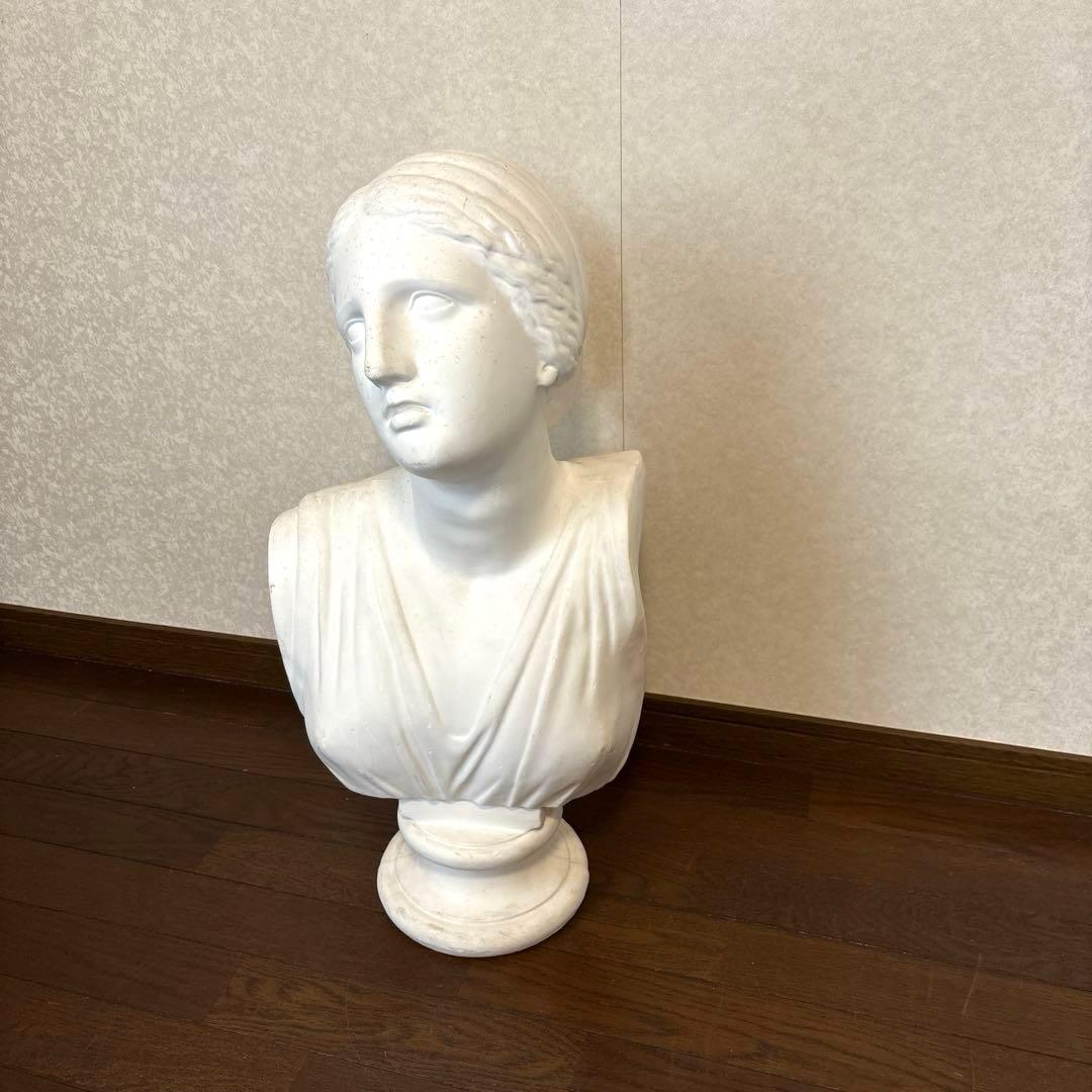 【良品】ニオべ 胸像 石膏像