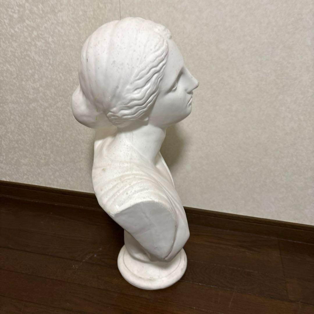 【良品】ニオべ 胸像 石膏像