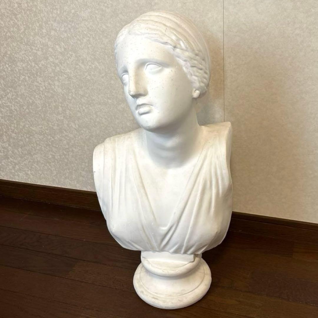 【良品】ニオべ 胸像 石膏像