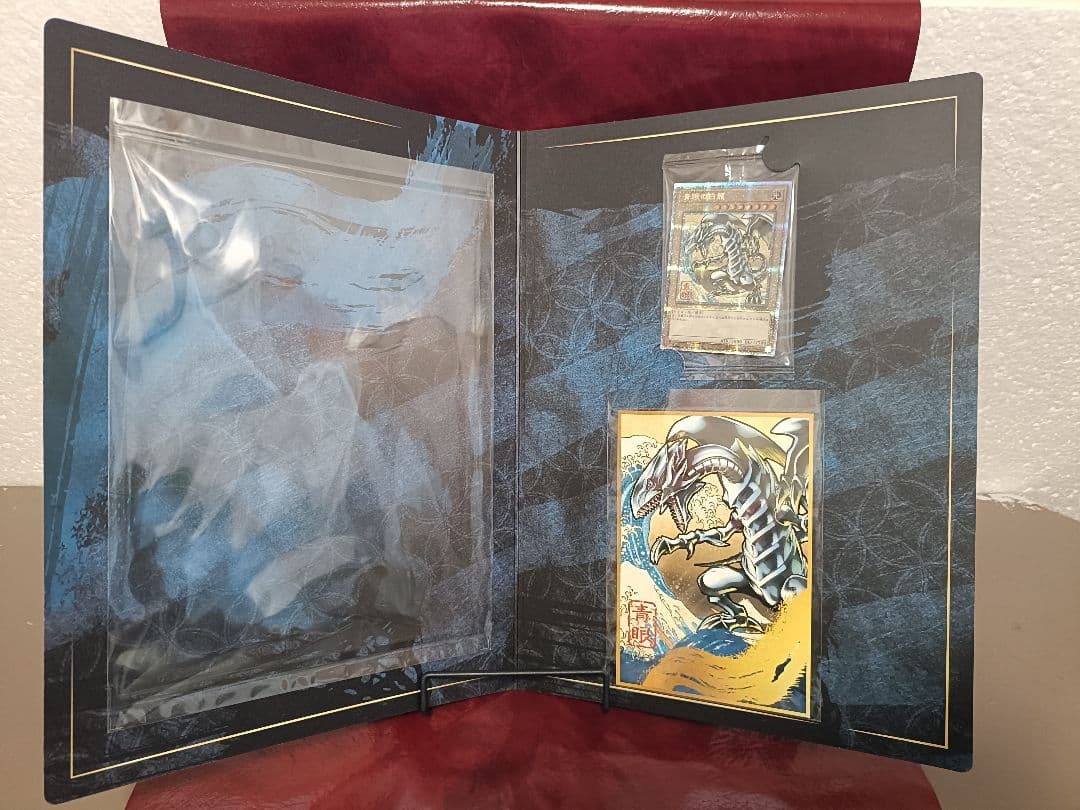 遊戯王OCG　青眼の白龍　浮世絵　ポストカード