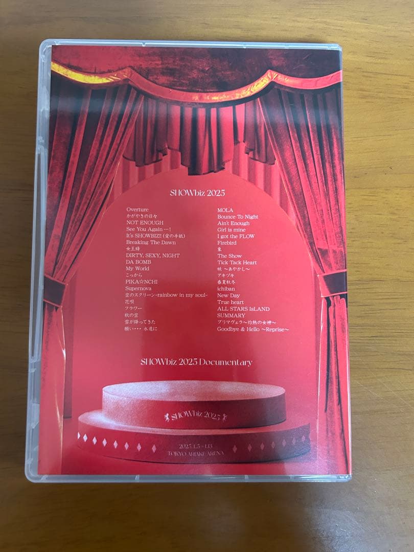 アイドル SHOWbiz 2025 DVD