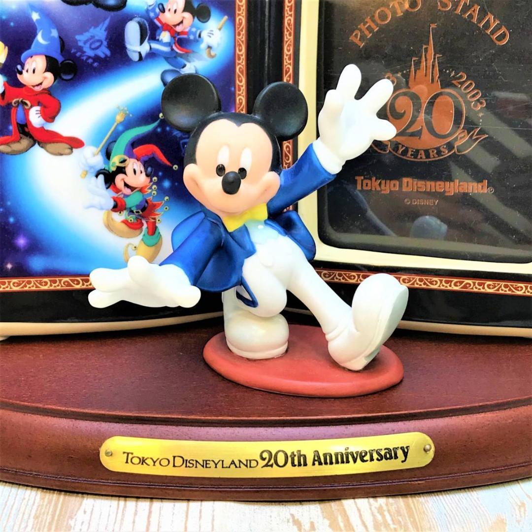 ディズニーランド20周年記念 TDL20周年 フォトフレーム ブック型 写真立て