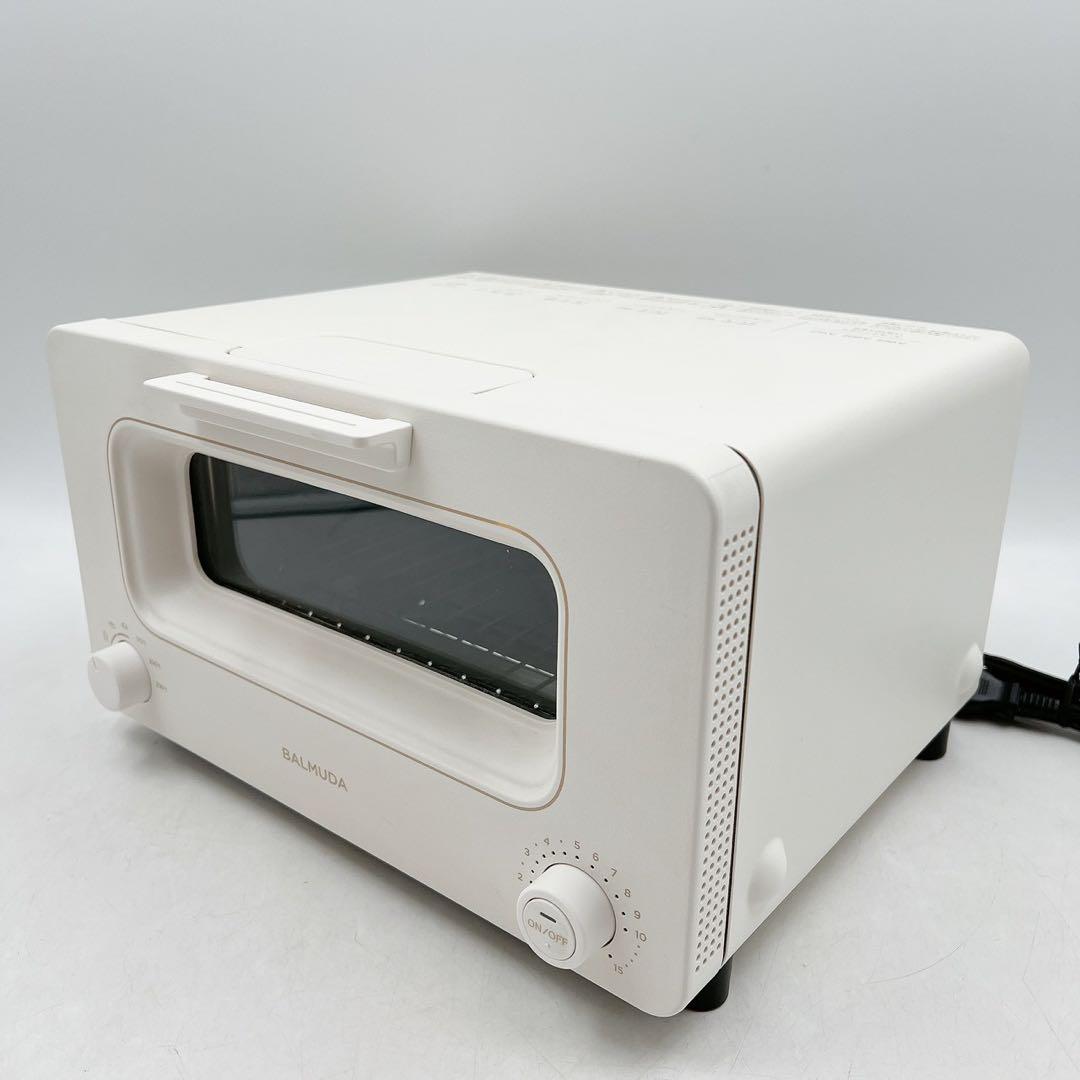 2021年製バルミューダ スチームトースター K05A-WH 動作確認済　清掃済