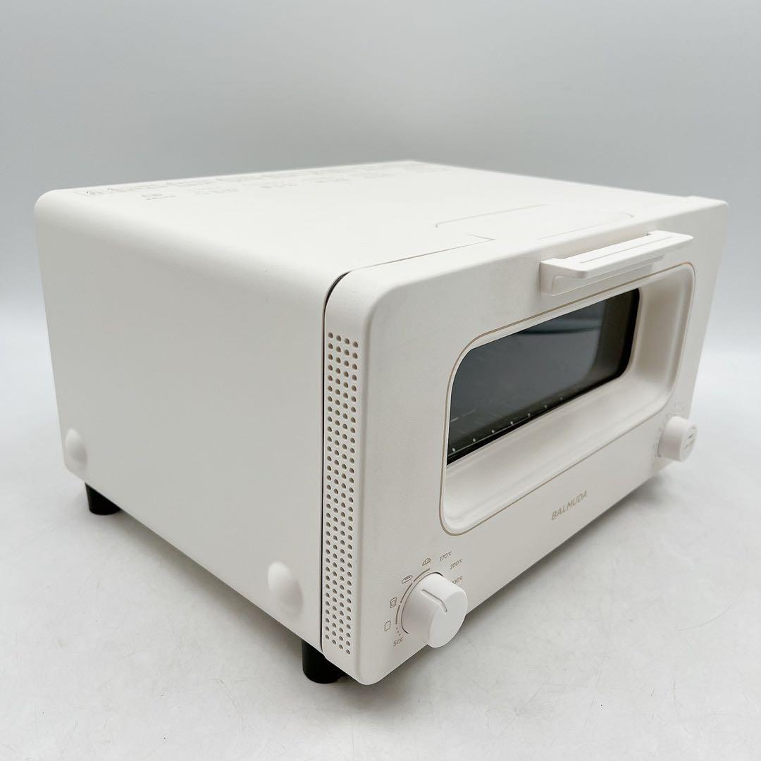 2021年製バルミューダ スチームトースター K05A-WH 動作確認済　清掃済
