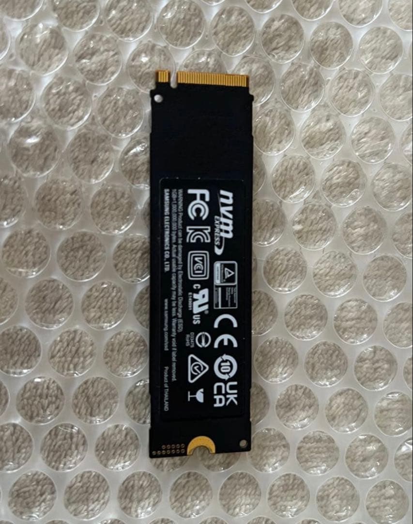 SSD　SAMSUNG 970 EVO Plus NVMe M2　2TB