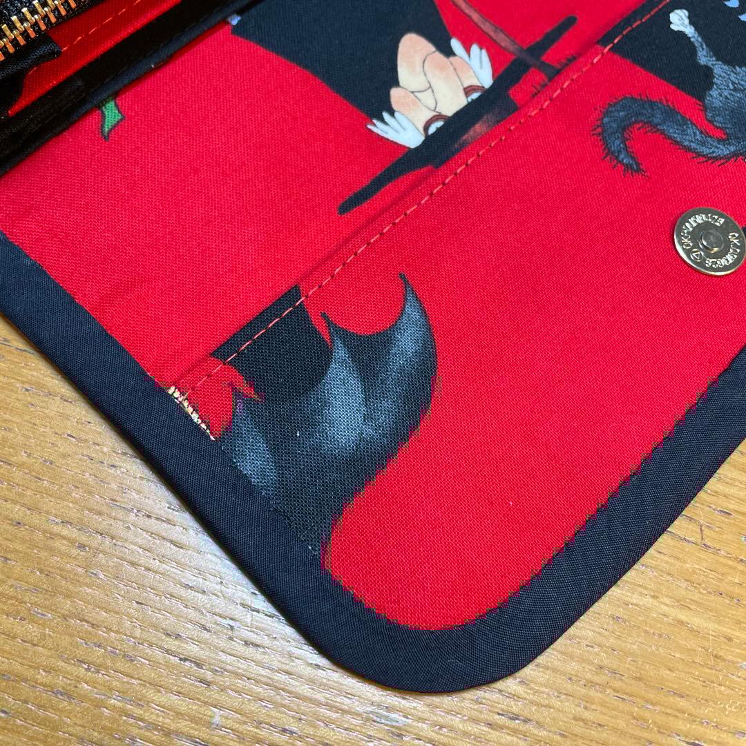 長財布　やりくり財布　ハンドメイド　レア生地