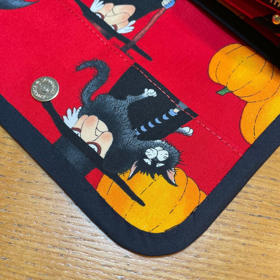 長財布　やりくり財布　ハンドメイド　レア生地