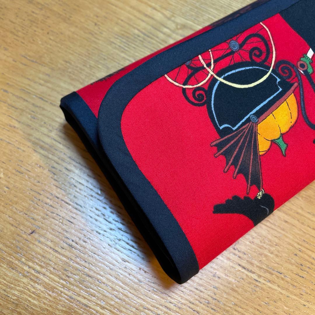 長財布　やりくり財布　ハンドメイド　レア生地