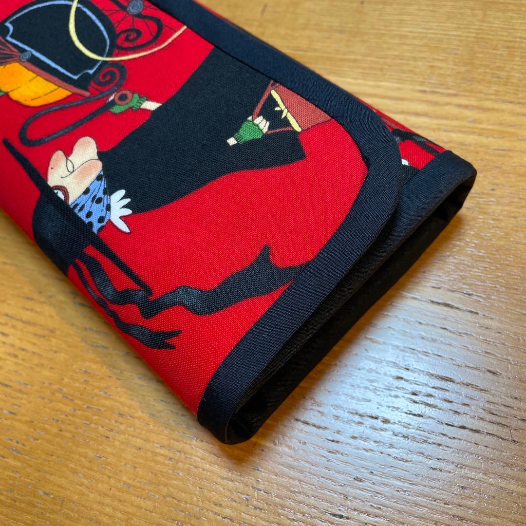 長財布　やりくり財布　ハンドメイド　レア生地
