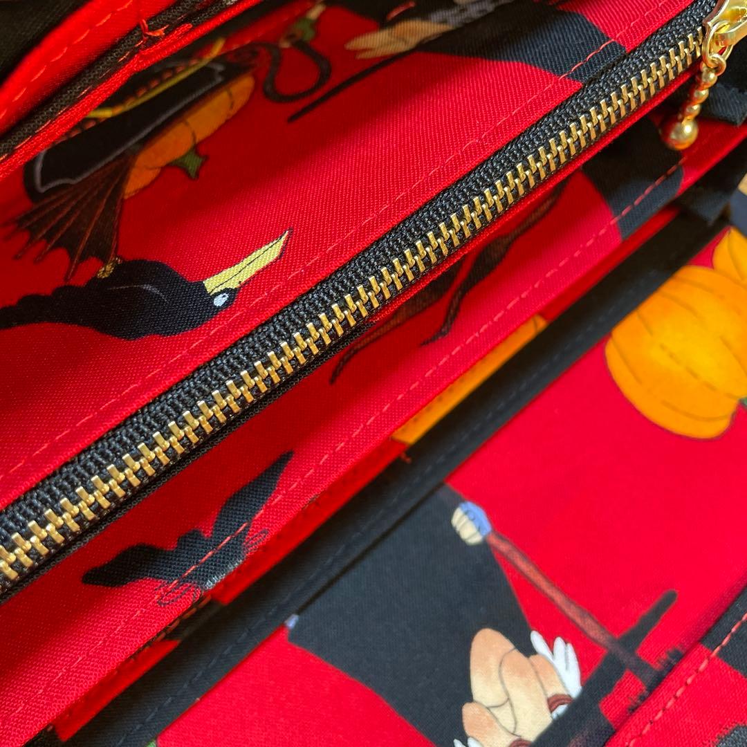 長財布　やりくり財布　ハンドメイド　レア生地