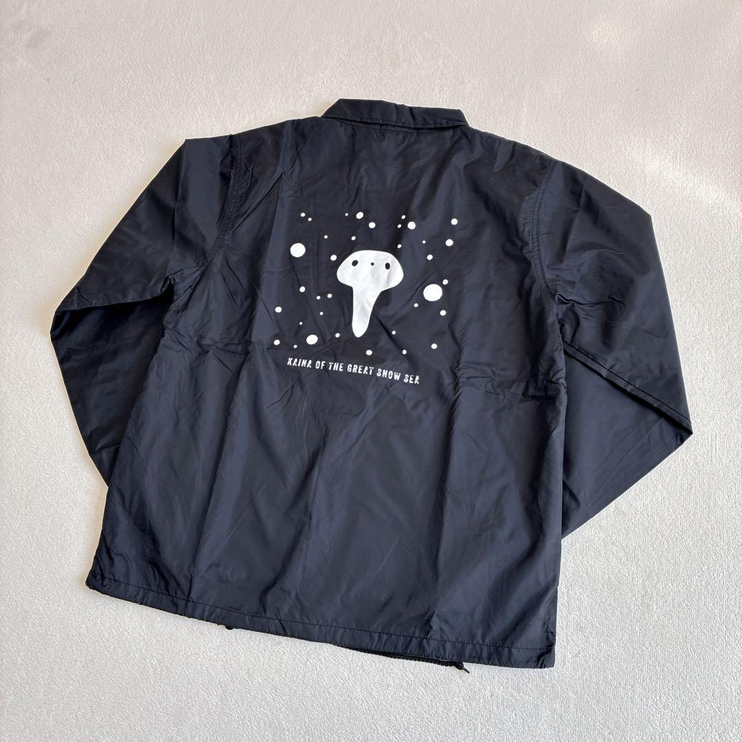 完売品　大雪海のカイナ　コーチジャケット　ヒカリと雪　M ブラック
