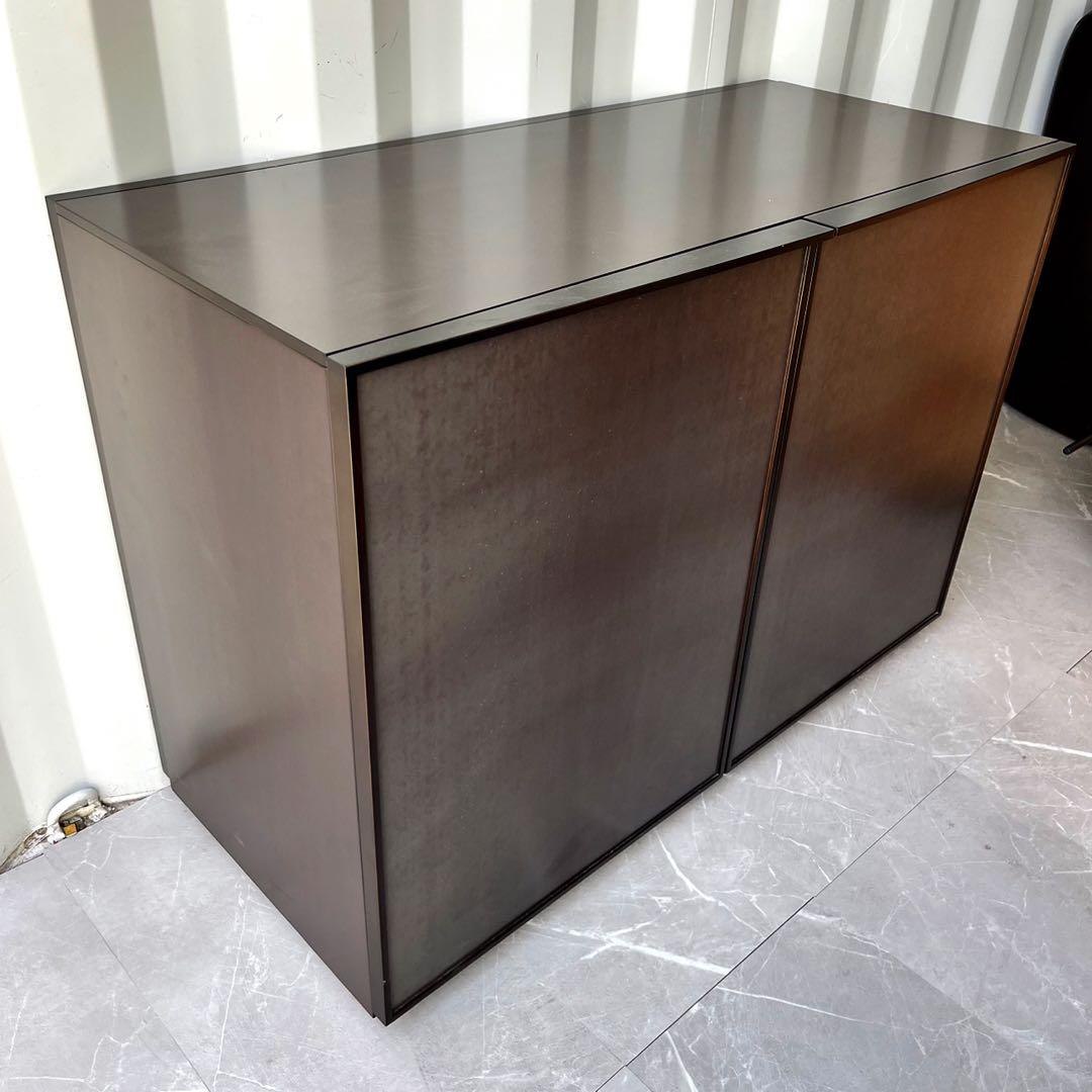 取付無料！アルフレックス コンポーザー 北欧モダン風ブラウンサイドボード✨