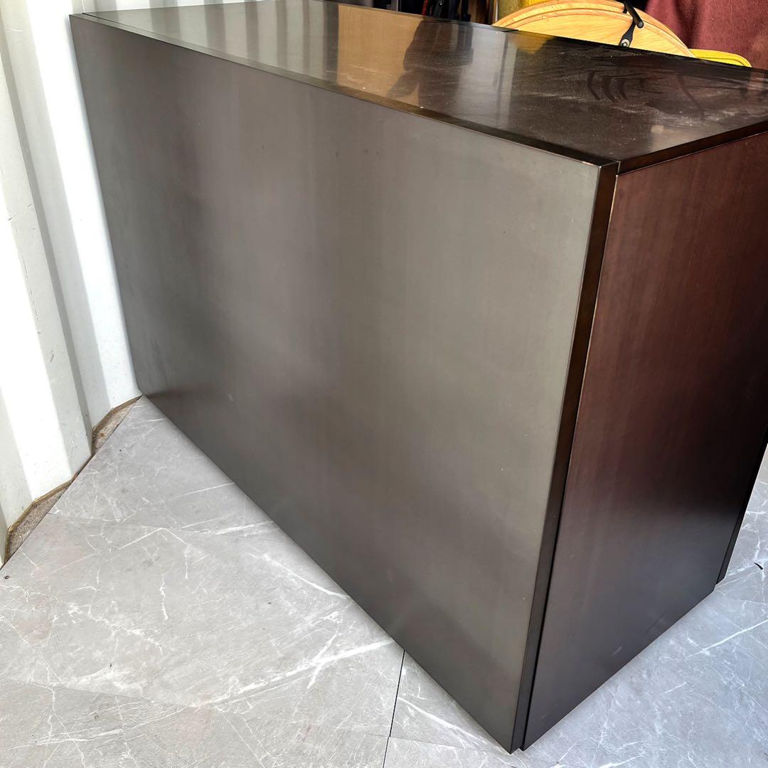 取付無料！アルフレックス コンポーザー 北欧モダン風ブラウンサイドボード✨