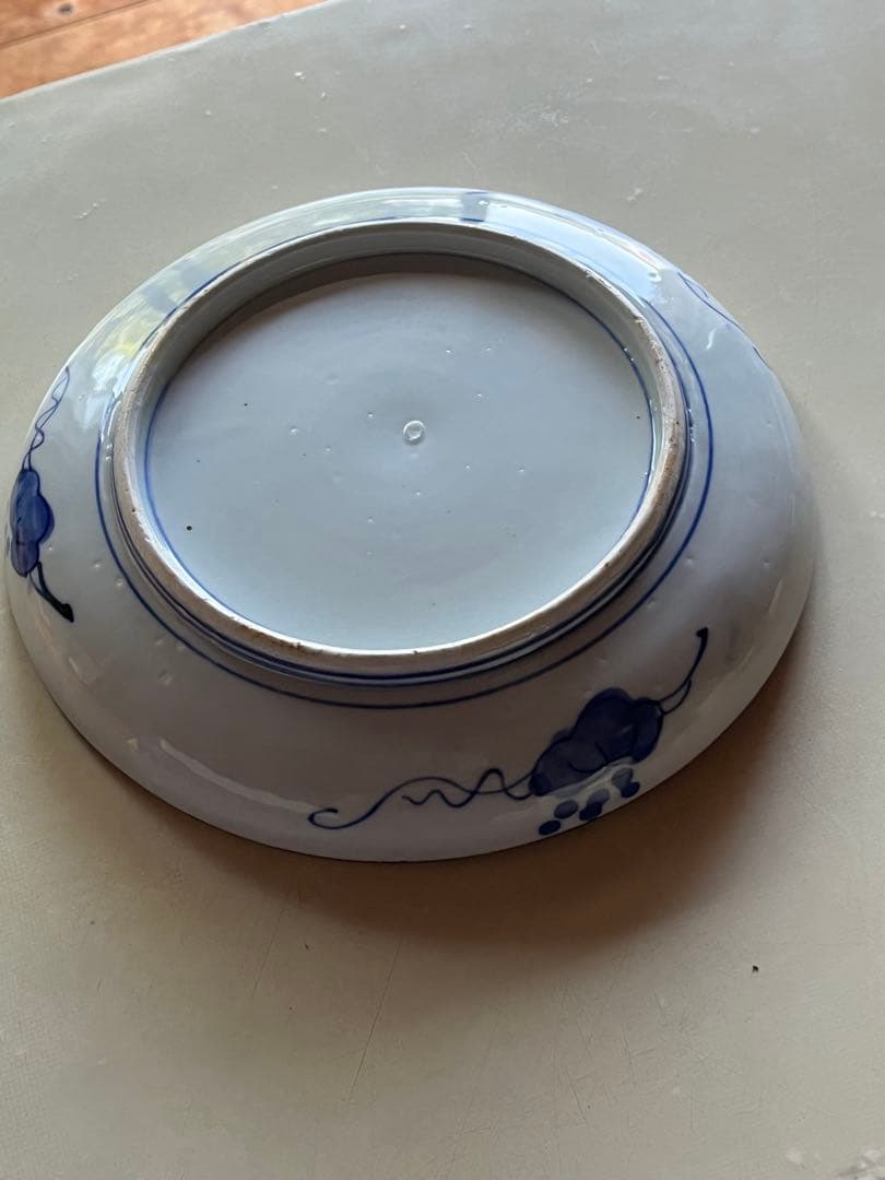 アンティーク蔵出し金彩手描き 大皿　４枚