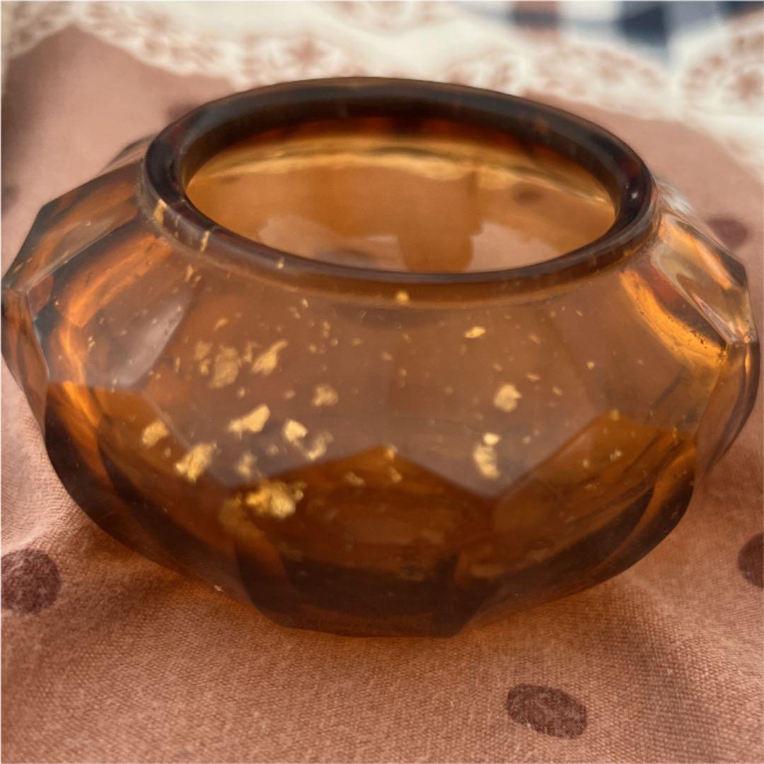 古美術　文房具　【乾龍年製】在銘清時代瑠璃水滴、水盤