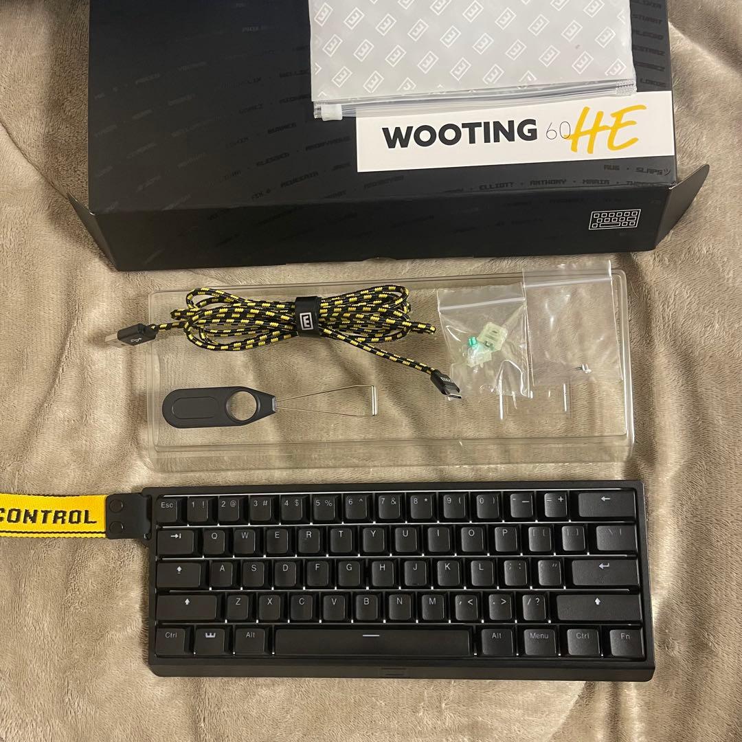 Wooting 60HE 【英語(US)配列】美品