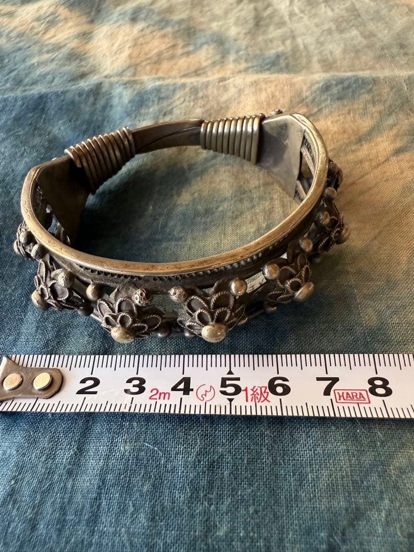 ◯ビンテージ ミャオ族のバングル　Ｓ14