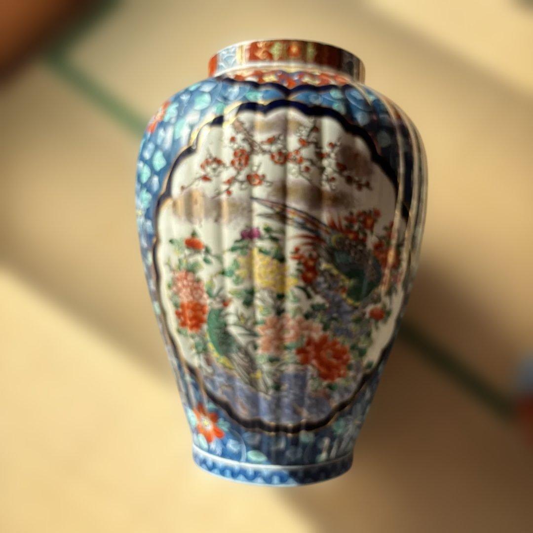 高さ約97cm 幅約35cm 沈香壺　有田焼　金龍窯