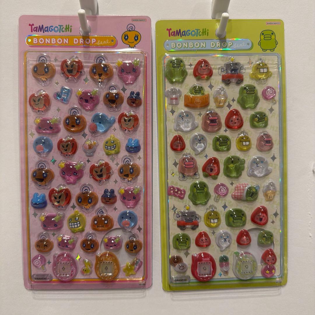 【正規品】たまごっち 4種 コンプリート ボンボンドロップシール