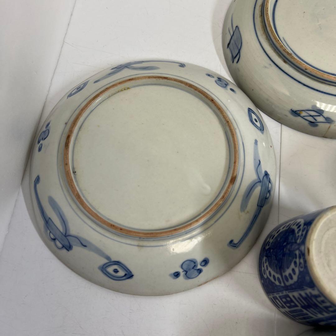 古伊万里　そば猪口色々　東Y8-0323⑦