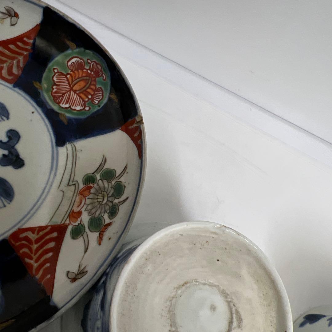 古伊万里　そば猪口色々　東Y8-0323⑦