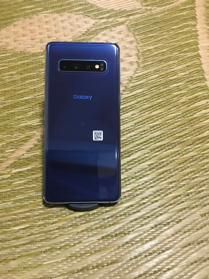 Samsung gyalaxyS10 プリズムブルー