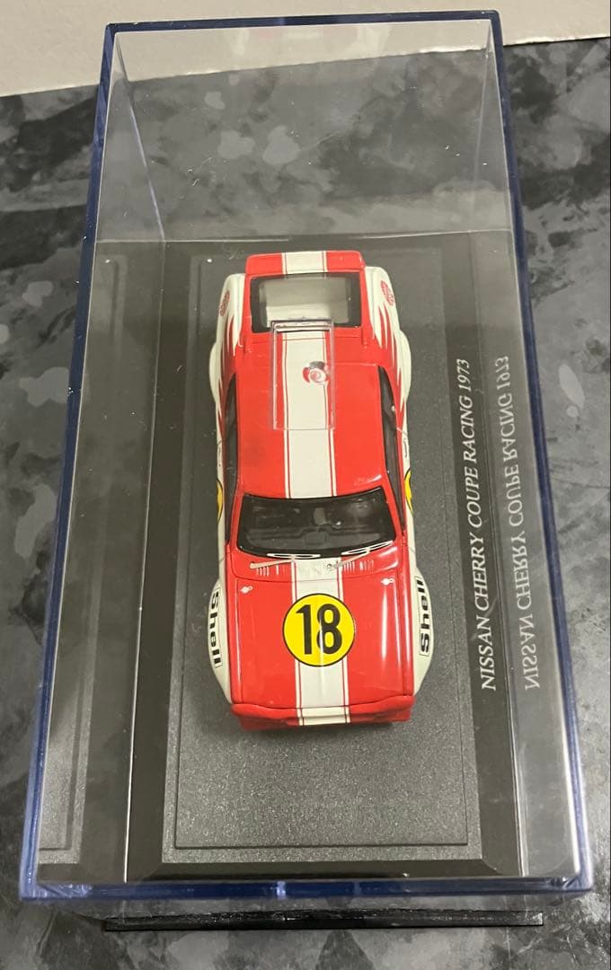 エブロ　レーシングカーコレクション　1/43 日産チェリークーペTSレーシング