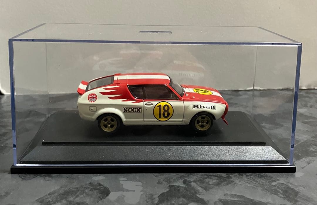 エブロ　レーシングカーコレクション　1/43 日産チェリークーペTSレーシング