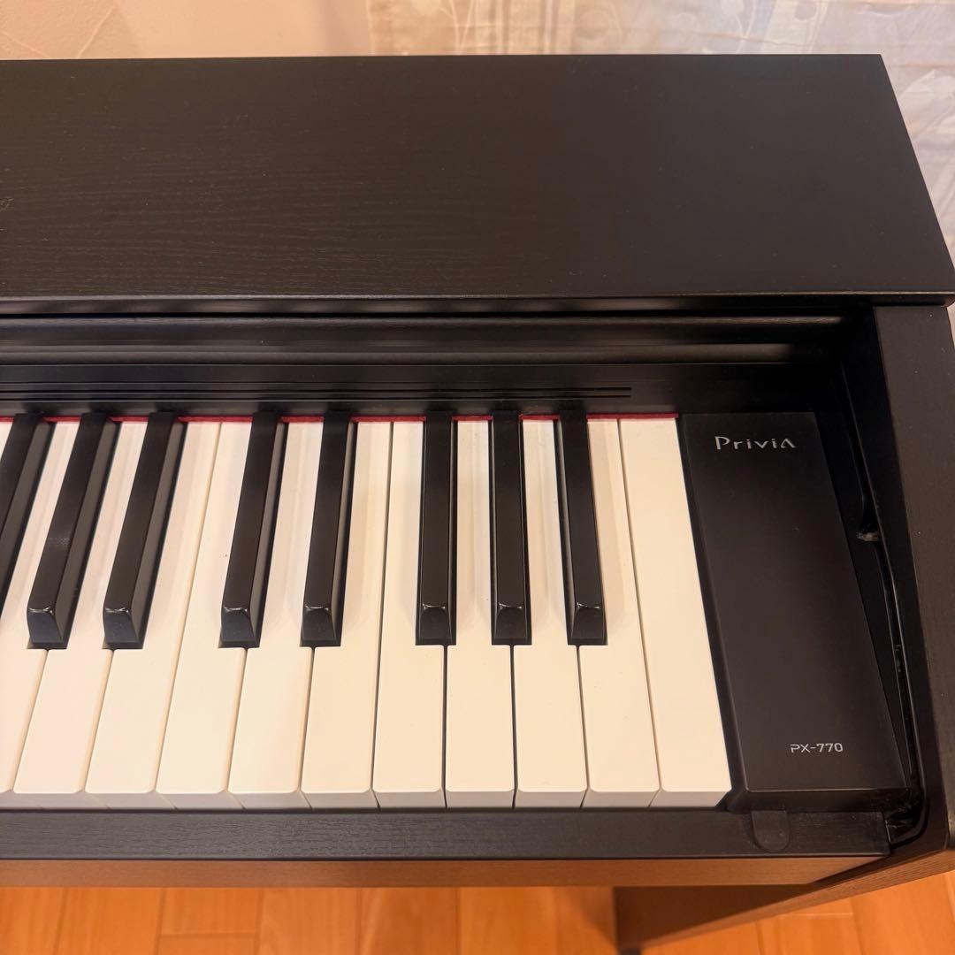 ● 美品 CASIO カシオ 電子ピアノ Privia PX-770BK