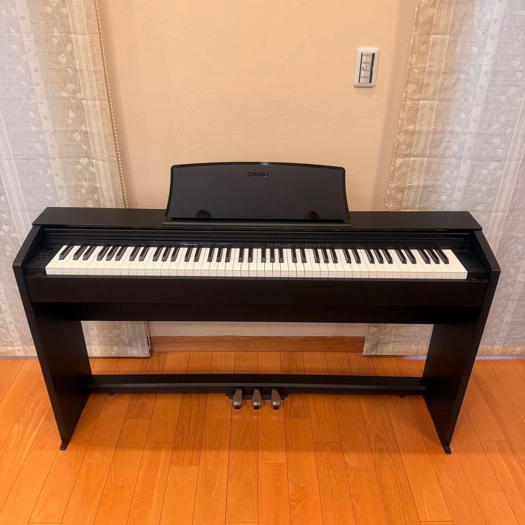 ● 美品 CASIO カシオ 電子ピアノ Privia PX-770BK