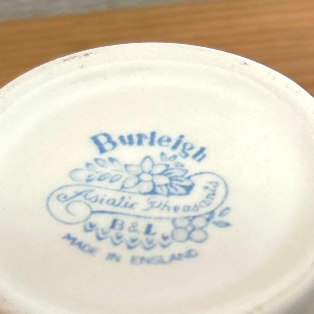 《バーレイ》ブルーアジアティックフェザンツ オズボーンマグカップ & プレート