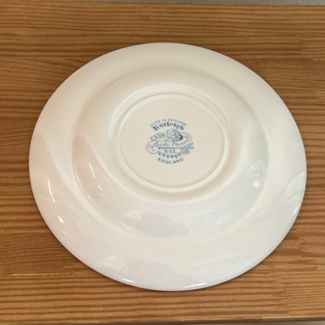 《バーレイ》ブルーアジアティックフェザンツ オズボーンマグカップ & プレート