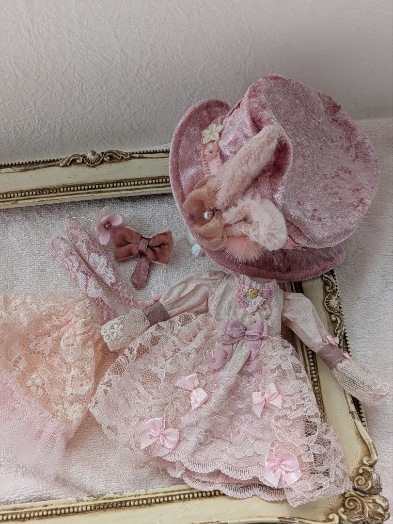 限定♪ブライスアウトフィット♪桜うさぎ♪