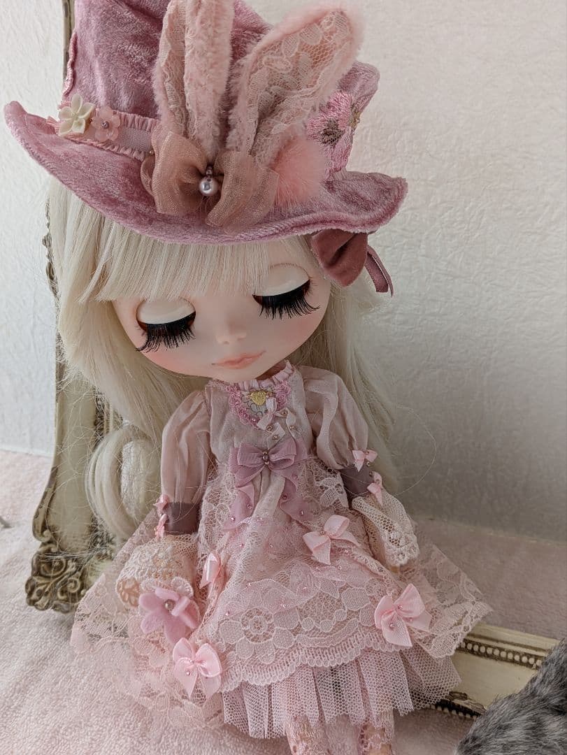 限定♪ブライスアウトフィット♪桜うさぎ♪