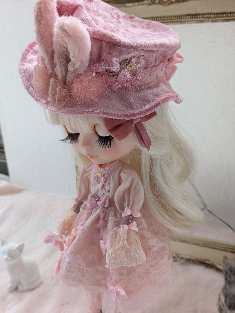 限定♪ブライスアウトフィット♪桜うさぎ♪