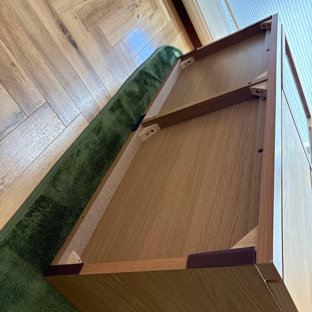 無印良品　木製AVラック　テレビ台　オーク材