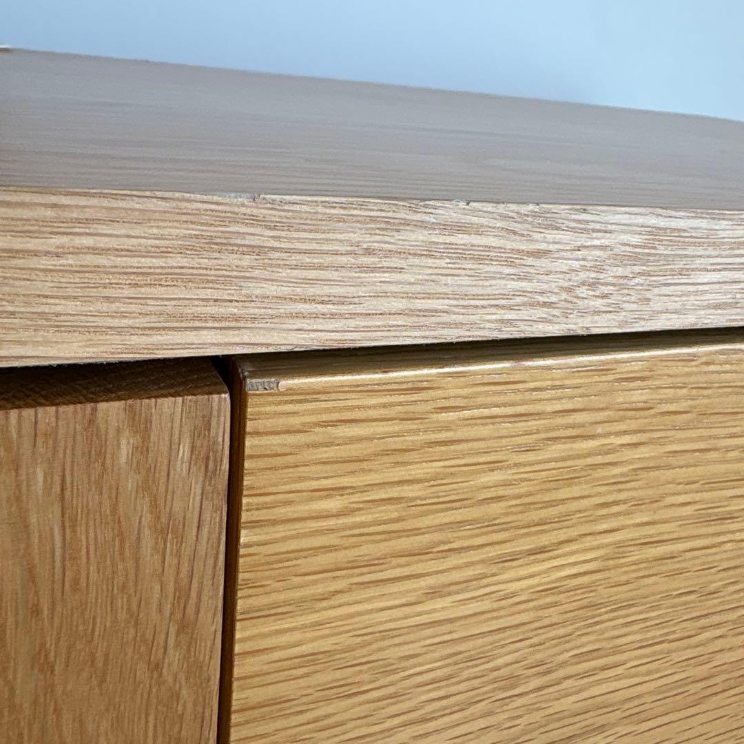 無印良品　木製AVラック　テレビ台　オーク材