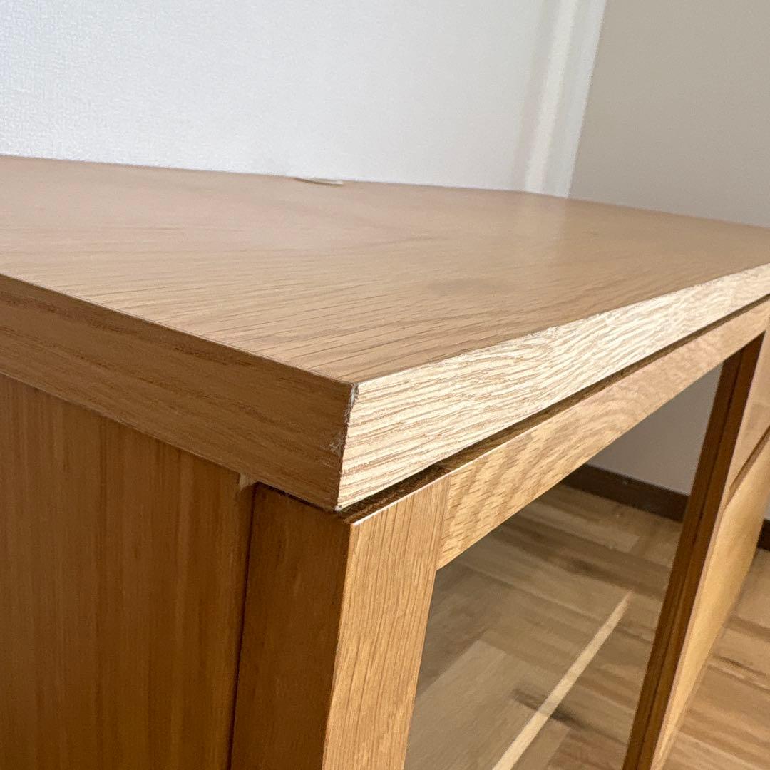 無印良品　木製AVラック　テレビ台　オーク材