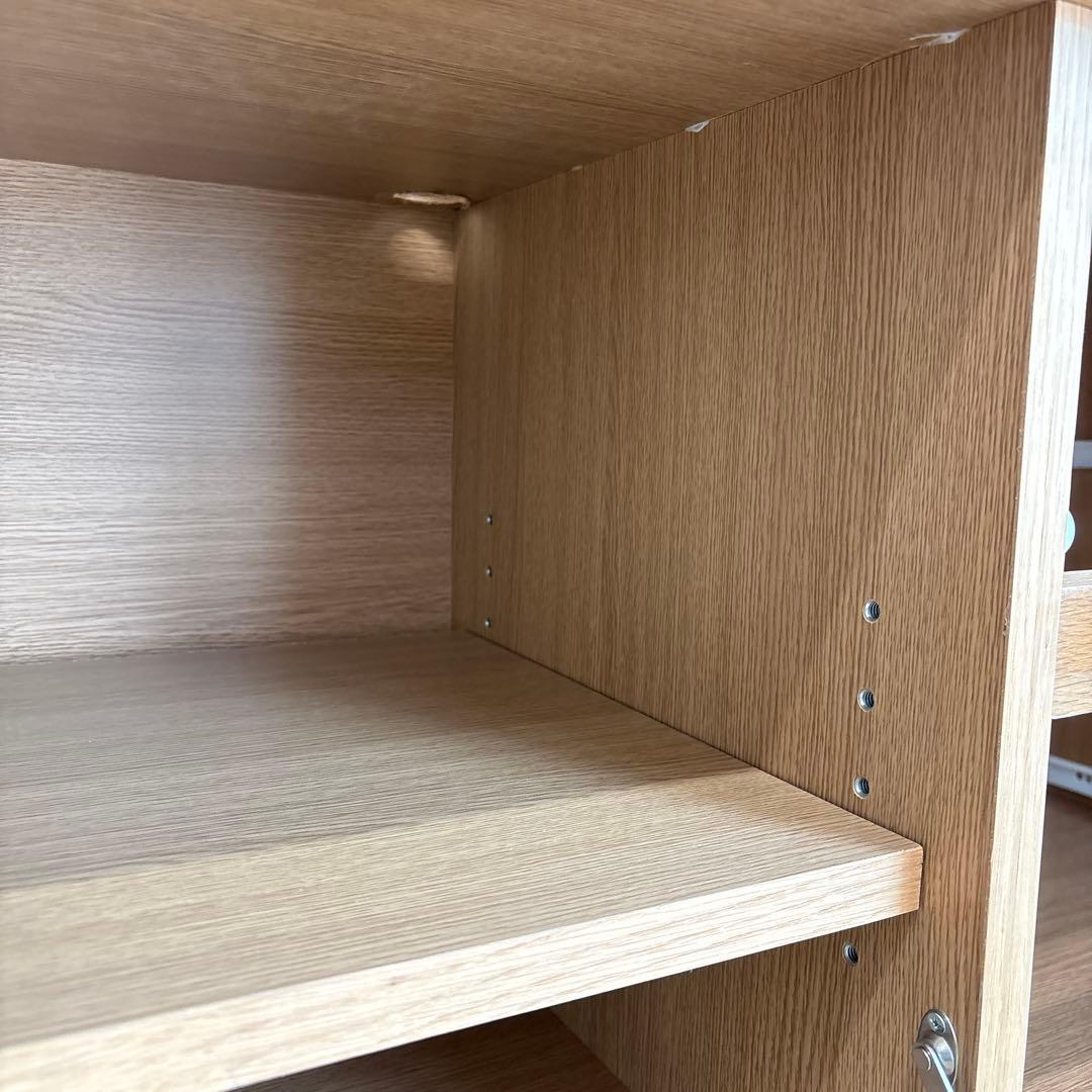 無印良品　木製AVラック　テレビ台　オーク材