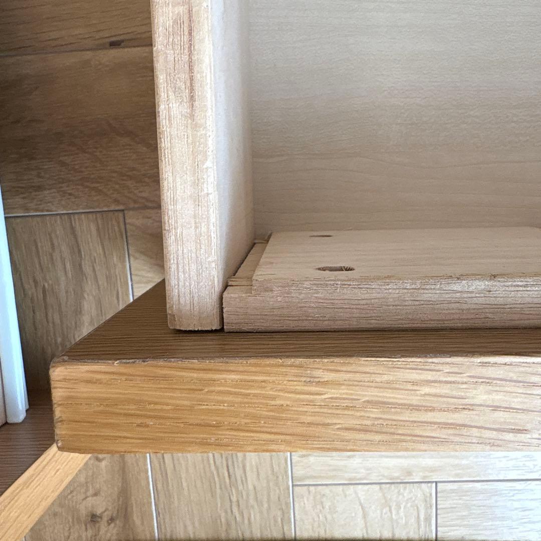 無印良品　木製AVラック　テレビ台　オーク材