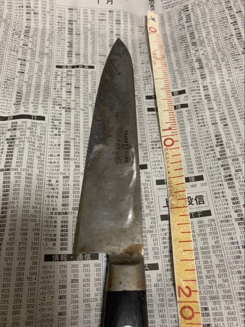 堺孝行 別上 三徳包丁 刃渡約18cm 本職用 TAKAYUKI 日本製