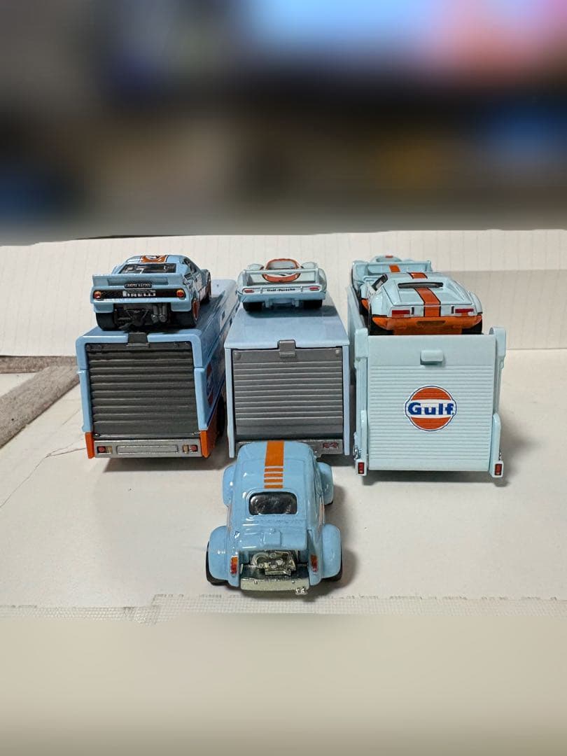 ホットウィール ミニカー Guif+ランチアセット品&おまけ数台付き