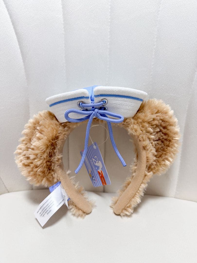 香港ディズニー　セーラーハット ダッフィー シェリーメイ　春日 カチューシャ